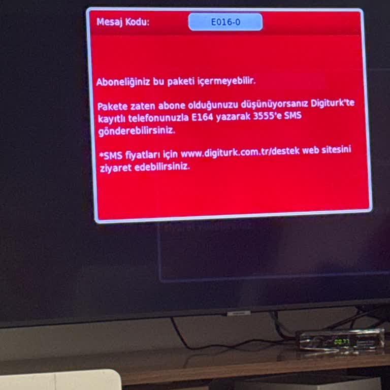 Spor Paketi Abonesi Olmama Rağmen Maçı İzleyemedim: Paket Tanımlama Hatası