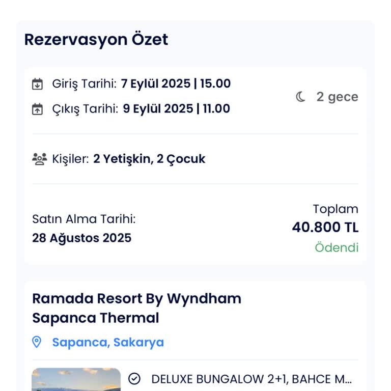 Rezervasyon Hatası Sonrası Oda Değişikliği Ve Ücret İadesi Sorunu