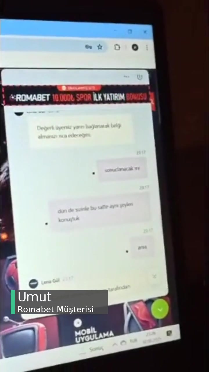 Romabet 26400 TL Ödemiyor, Oyalıyor! videonun kapak resmi