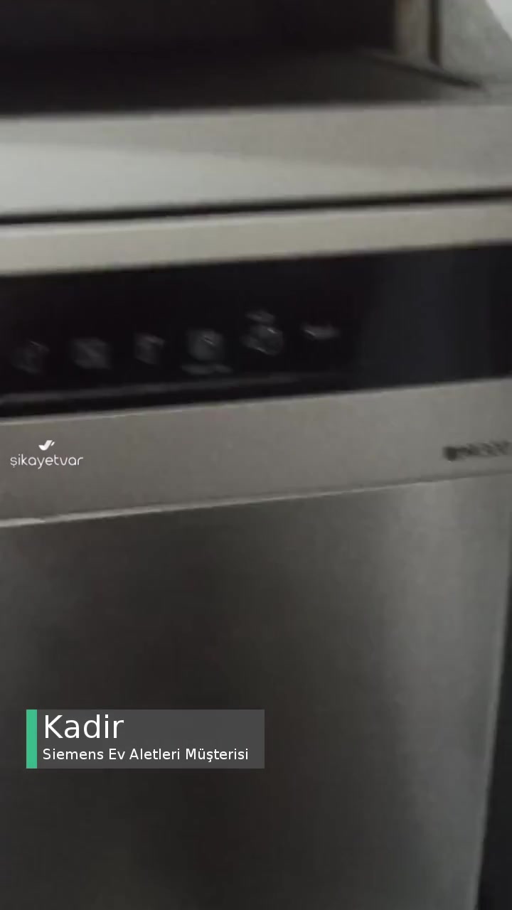 Siemens Bulaşık Makinesi Pişmanlığı videonun kapak resmi