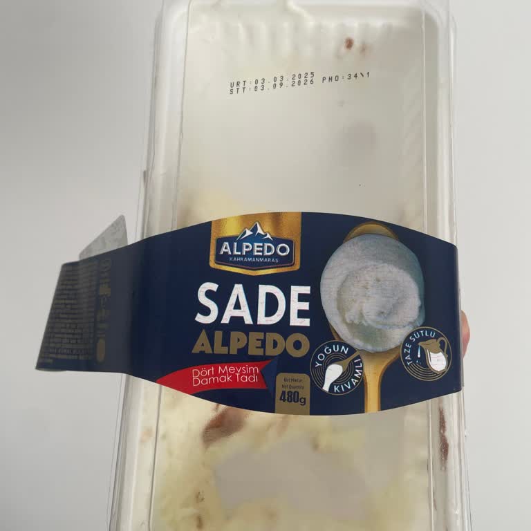 Alpedo Sade Dondurmada Pütürlü Ve Tozlu Tat Sorunu