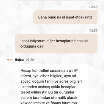 Kazancım Başka Hesap Bahanesiyle Ödenmedi