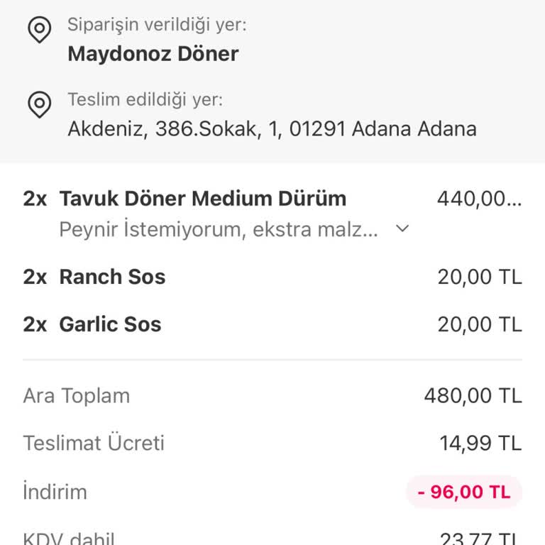 Gece Siparişim Gelmedi Ulaşacak Muhatap Bulamadım