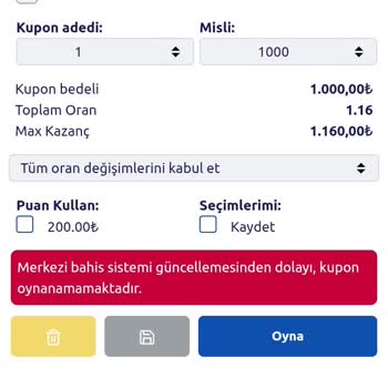 Teknik Hata Yüzünden Kampanya Hakkım Kayboldu