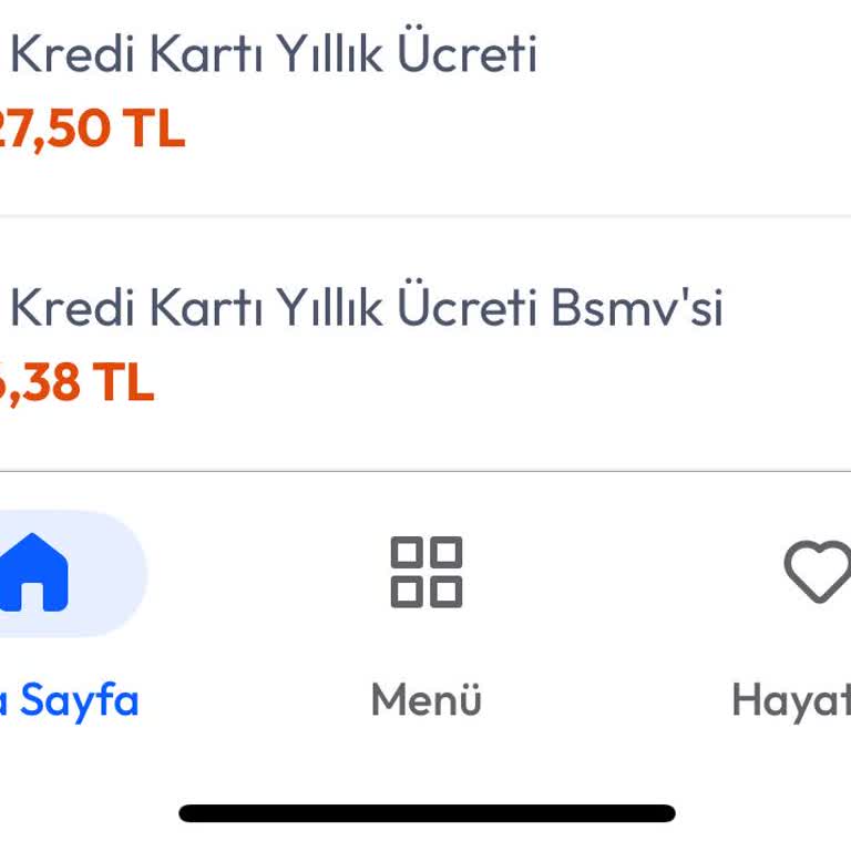 Onayım Olmadan Kart Ücreti Ve Yıllık Aidat Kesildi