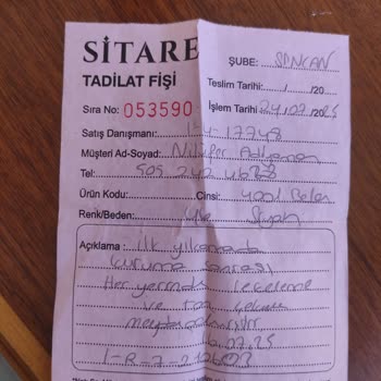 Aldığım Elbisenin Kumaşı Bozuldu, İade Ve Değişim Yapılmıyor