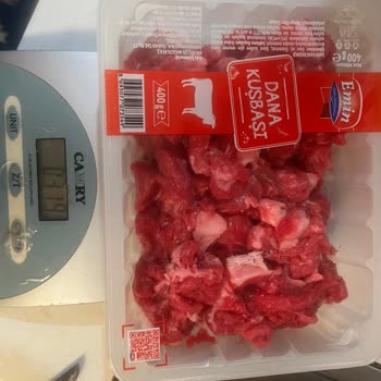 Aldığım Dana Kıyma Paketi Eksik Gramajlı Çıktı Mağdur Oldum