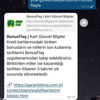 Bonus Puanların Son Kullanım Tarihine Ulaşamıyorum, Mağduriyet Yaşıyorum