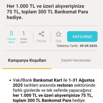 Kampanya Koşullarını Sağlamama Rağmen Puanlarım Yüklenmedi