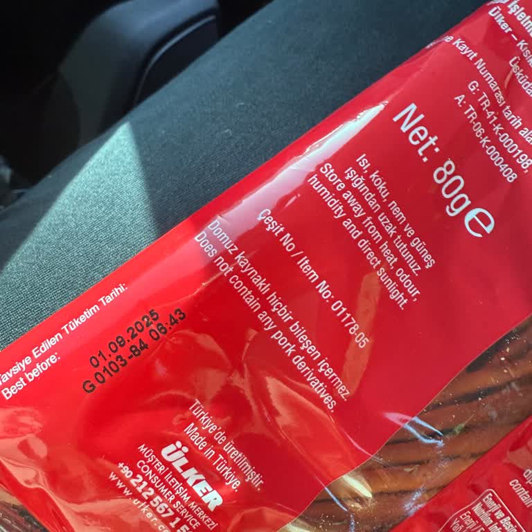 Taze Görünen Ülker Krakerin Bayat Çıkması Ve Sağlık Sorunu Yaşanması