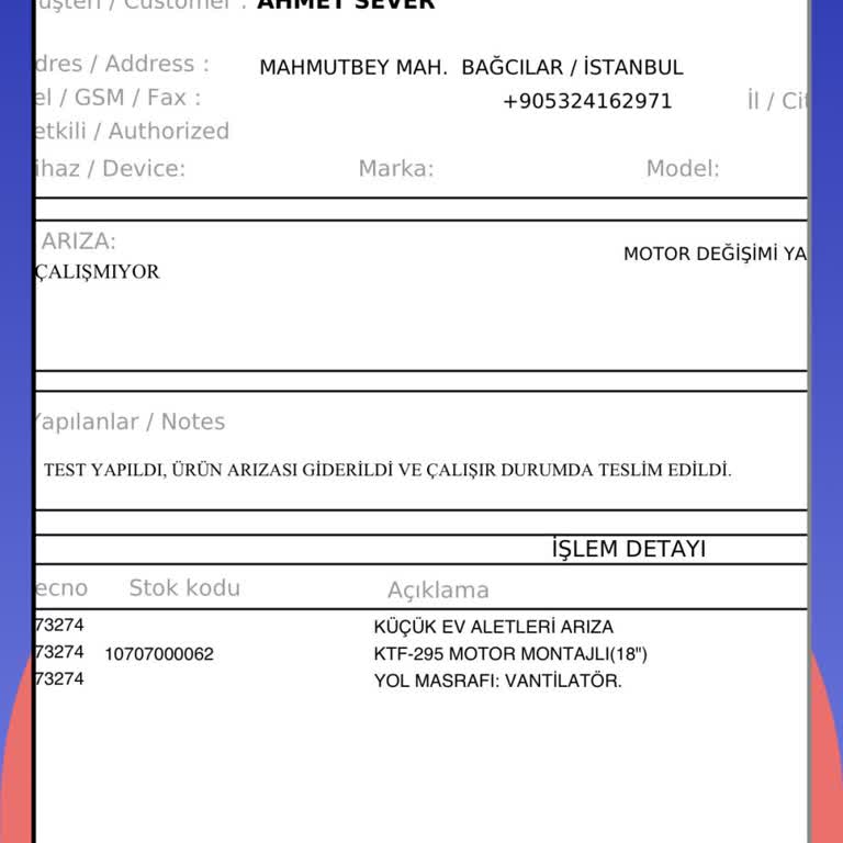 Serviste Sorun Çözülemedi, Vantilatörüm Hâlâ Kullanılamaz Durumda