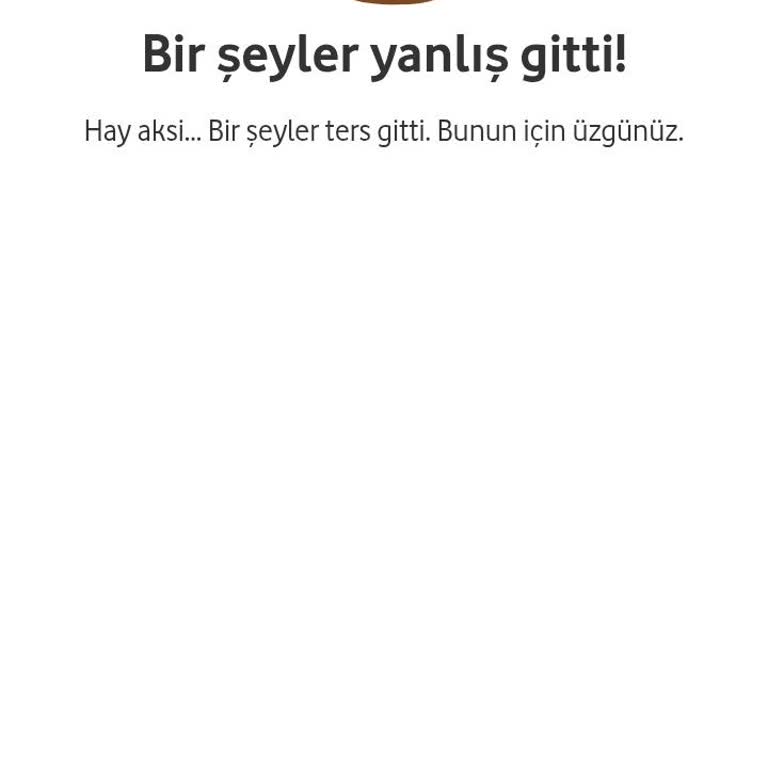 Vodafone Hediye Çarkı Sürekli Hata Veriyor, Çevirme İşlemi Yapılamıyor