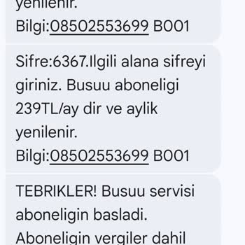 Onayım Olmadan Yapılan Haksız Abonelik Ücreti İadesi Talebim
