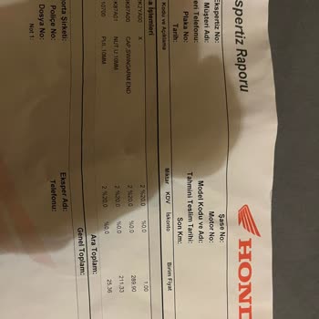 Honda Sağlam Servis Ve Parça Temininde Yaşanan Ciddi Sorunlar