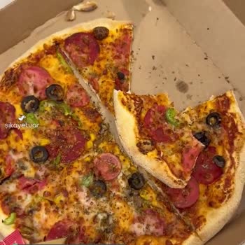 Seyrantepe Domino's Şube Yanık Pizza Gönderiyor!