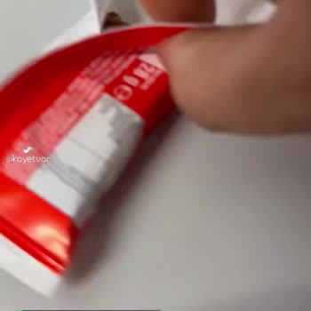 Kinder Süt Dilimi Yarım Çıktı
