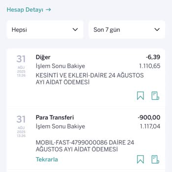 Maaş Hesabından Haksız EFT Ücreti Kesintisi Ve İade Talebi