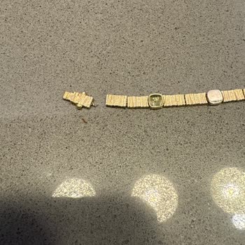 Kusurlu Altın Bileklik İçin Kesintisiz İade Talebi