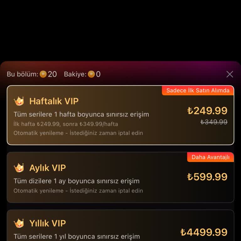 Satın Alınan VIP Pakete Rağmen İçeriklere Erişim Sağlanamıyor