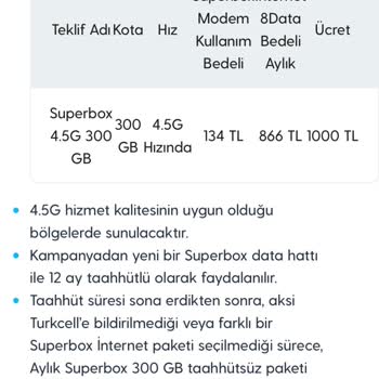 Yeni Paketlerden Eski Müşterilerin Yararlanamaması Ve Müşteri Hizmetlerinin Yetersizliği