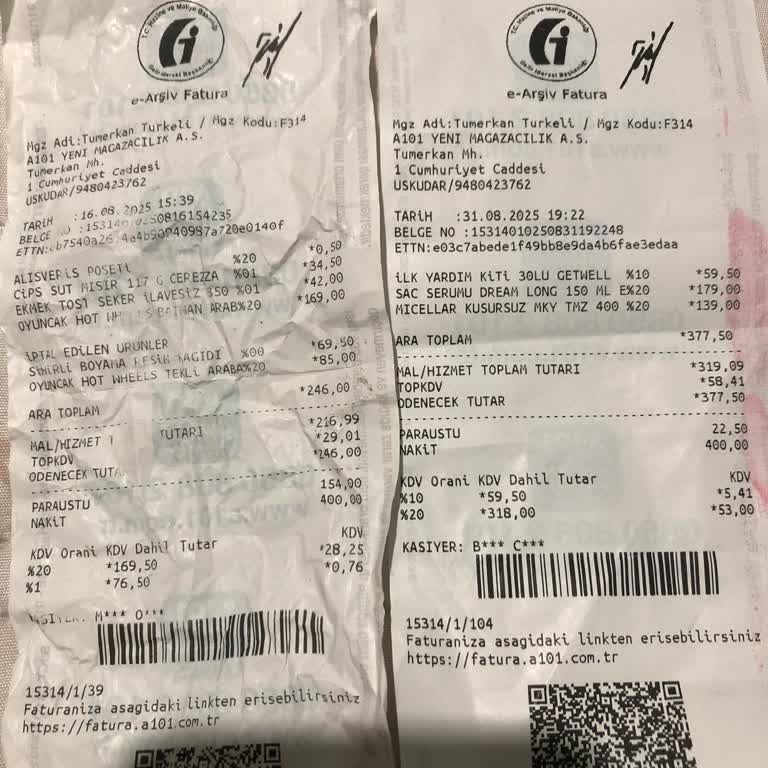 A101'de Fiyat Farkı Ve Eksik Para Üstü Mağduriyeti