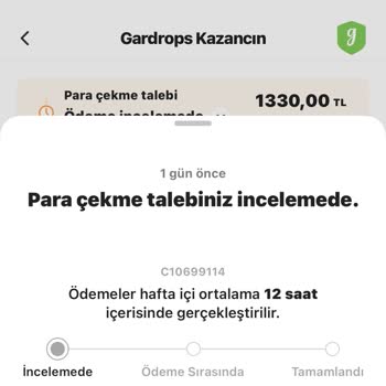 Gardrops Hızlı Ödeme Kampanyası Mağduriyeti Ve Geciken Para Transferi