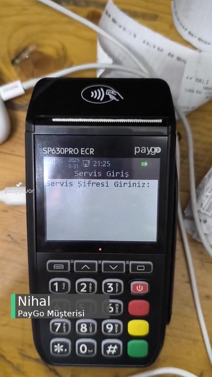 Paygo Pos Cihazım Servis Şifresi İstiyor videonun kapak resmi