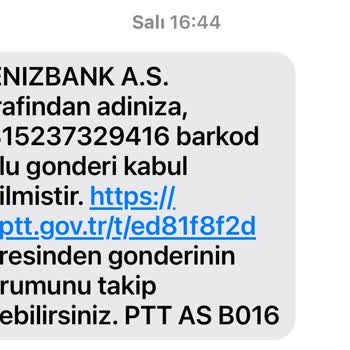 Kredi Kartımın PTT Kargo İle Teslim Edilmemesi Nedeniyle Mağduriyet Yaşıyorum