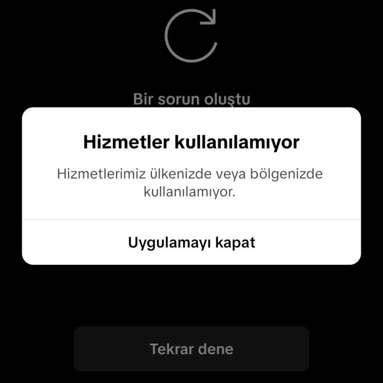TikTok Giriş Yapamıyorum