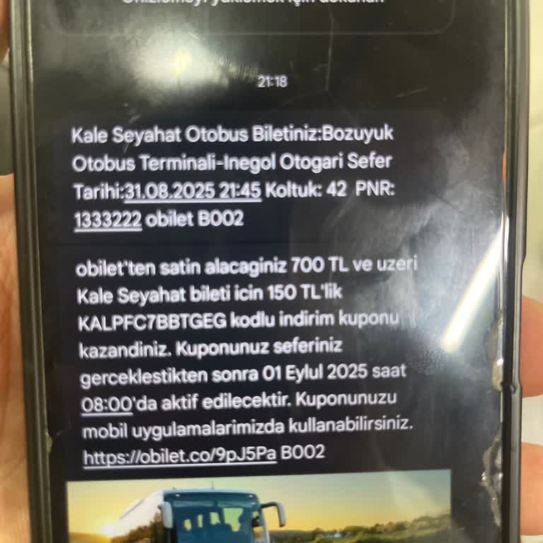 Otobüs Gecikti, Bilgilendirme Ve İade Yapılmadı