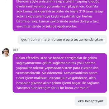 Betgala Hesabımdan Çekim Talebim Gerçekleşmedi, Mağdur Edildim