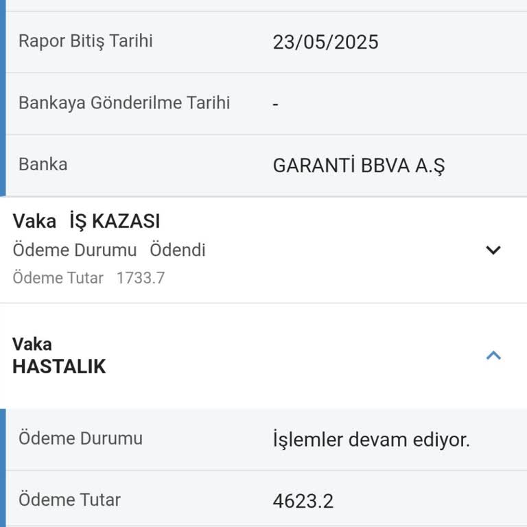 SGK İş Kazası Rapor Ödemem Eksik Ve Gecikiyor, Mağduriyet Yaşıyorum