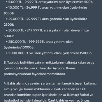Tarafbet Aylık Kayıp Bonusum Haksız Şekilde Tanımlanmadı