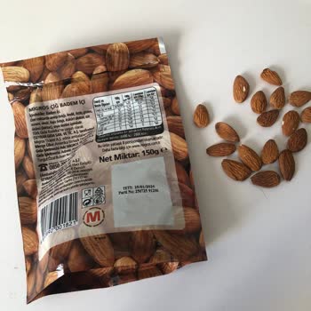 Aldığım Migros Çiğ Bademler Aşırı Kuru Ve Tatsız Çıktı