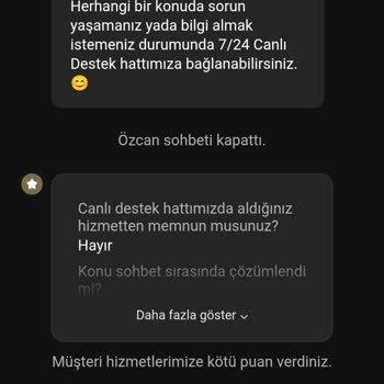 Çekim Taleplerim Sürekli Reddedildi Kimlik Bilgilerim İstendi
