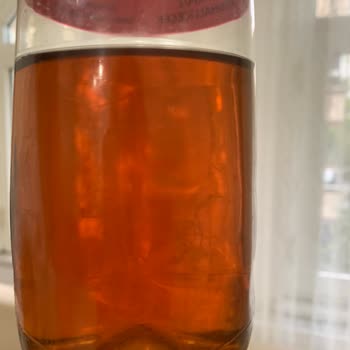 Fuse Tea Soğuk Çayda Bulanık Ve Sümüksü Yabancı Maddeyle Karşılaştık