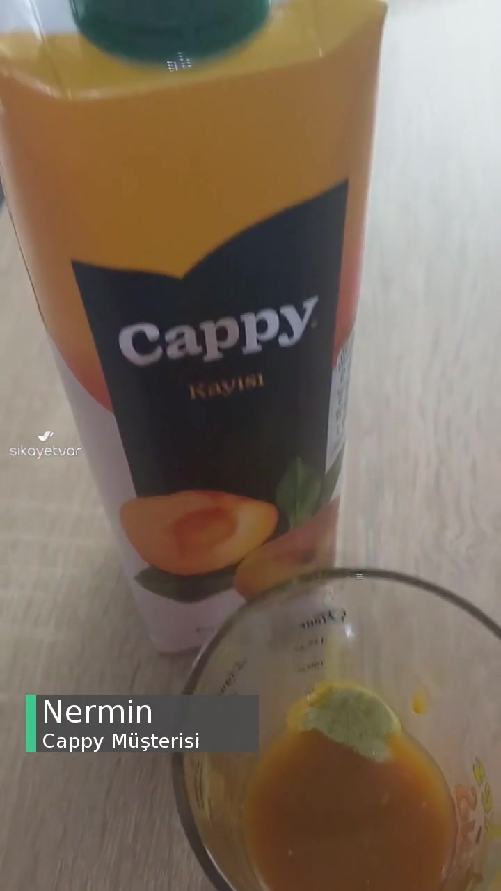 Cappy Meyve Suyundan Çıkan Küflü Madde videonun kapak resmi
