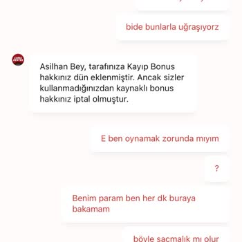 Kavbet Kayıp Bonusum 1 Gün Giriş Yapmadığım İçin Silindi