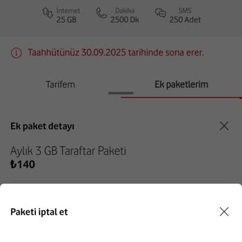 Onayım Olmadan Ek Paket Ücreti Ve İptal Sorunu