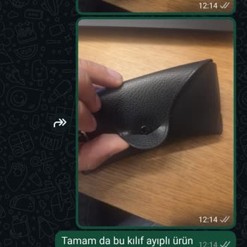 Ray Ban Gözlük Kılıfım Yırtıldı Mağaza Orijinal Kılıfı Değiştirmiyor