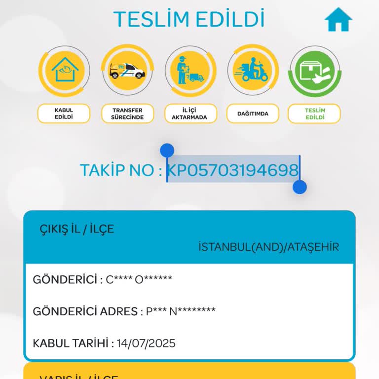 Teslim Edilmeyen Kargo Ve Cevapsız Müşteri Hizmetleri Hakkında Acil Çözüm Talebi