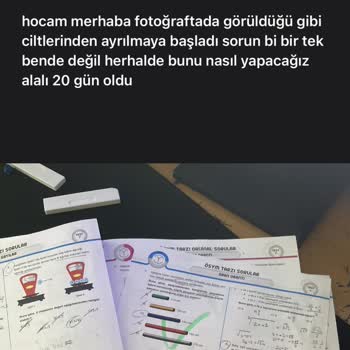 Satın Aldığım Kitapta Cilt Sorunu Ve Yetersiz Müşteri Desteği