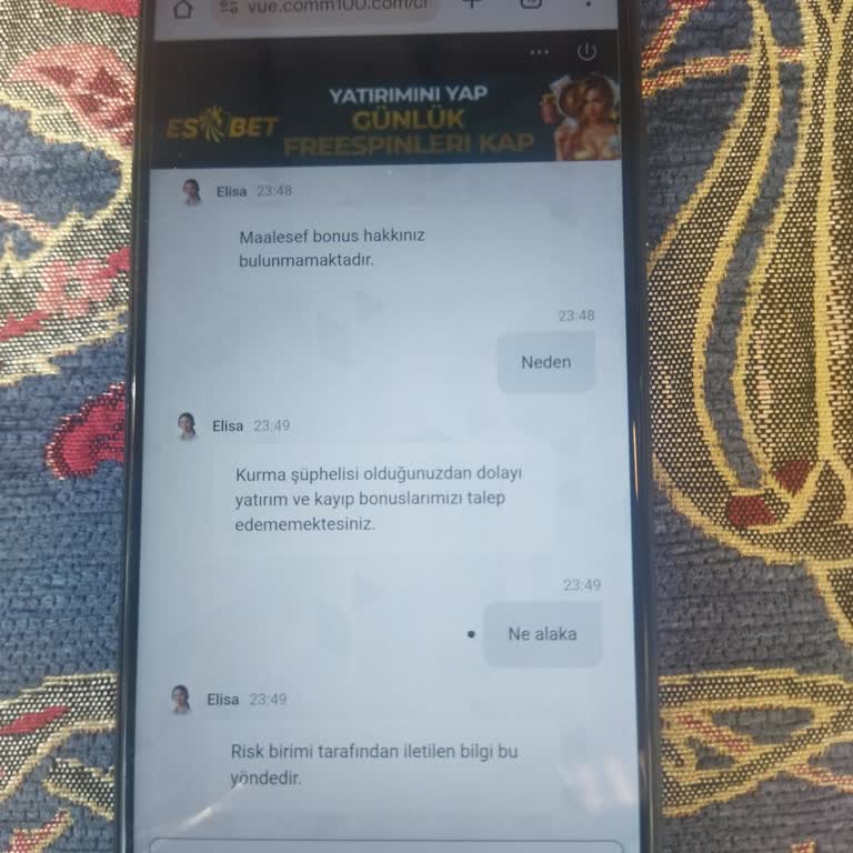 Hak Ettiğim Bonus Haksız Yere İptal Edildi, Mağduriyetimin Giderilmesini İstiyorum