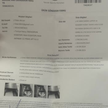 HP Omen 16 Dizüstü Bilgisayarda Tekrarlayan Anakart Arızası Ve Yetersiz Garanti Süreci