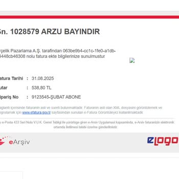 İptal Edilen Aboneliğe Rağmen Fatura Gönderilmesi Ve Yazılı Yanıt Talebi