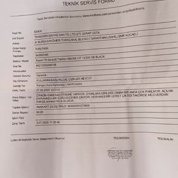 Xiaomi 13T Telefonumun Kronik Arızası 3 Kez Servisten Çözülmeden Döndü