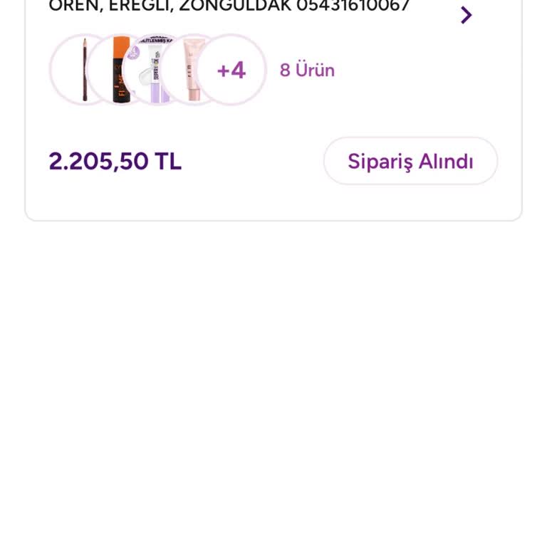 Online Siparişim Teslim Edilmedi Ve Bilgilendirme Yapılmadı