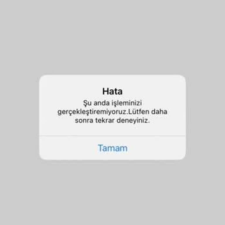 ING Mobil Uygulamasında Yüz Tanıma Hatası Nedeniyle Müşteri Olamıyorum