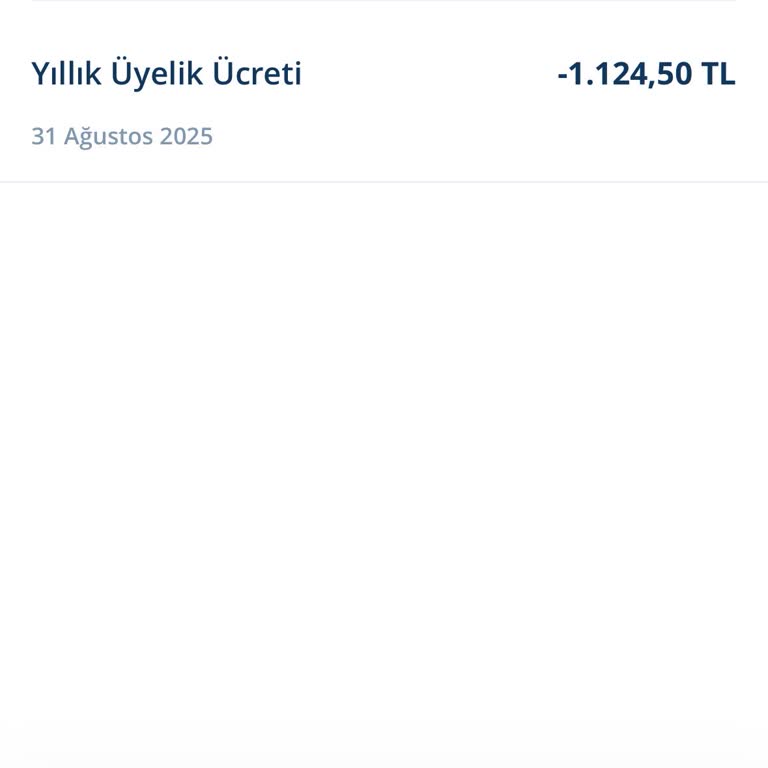 Denizbank Kredi Kartı Aidat Ücretinin İptalini Talep Ediyorum