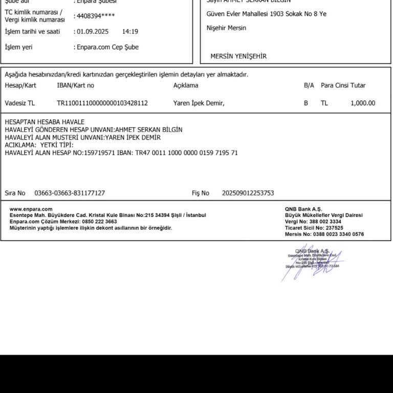 Enpara Hesabıma Yatırdığım Para Hesabıma Geçmedi